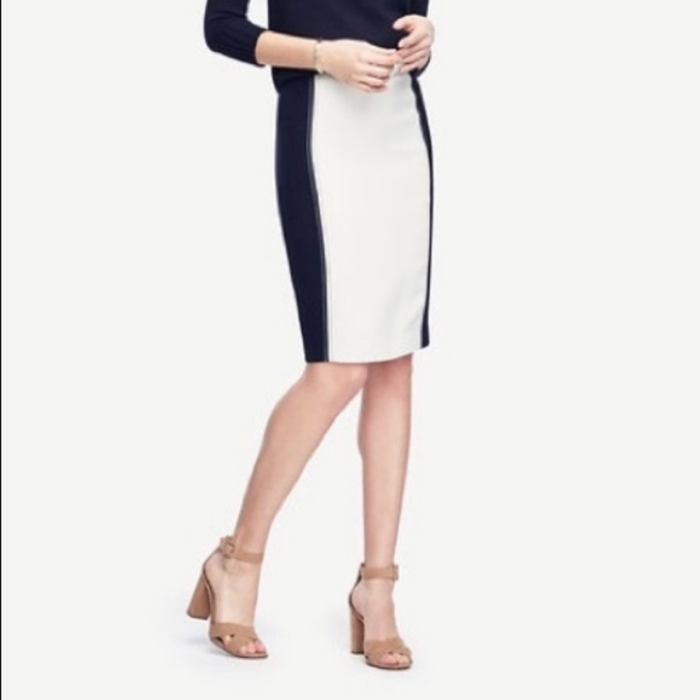 Ann Taylor Color Block skirt